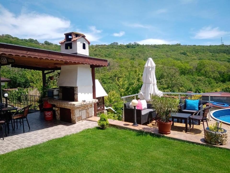 Vila Roza Balchik Bagian luar foto